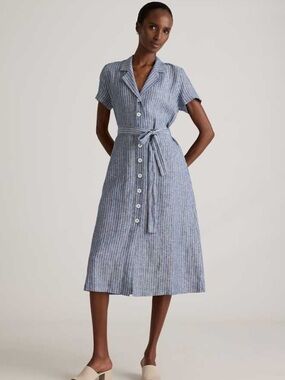 Quince linen maxi dress